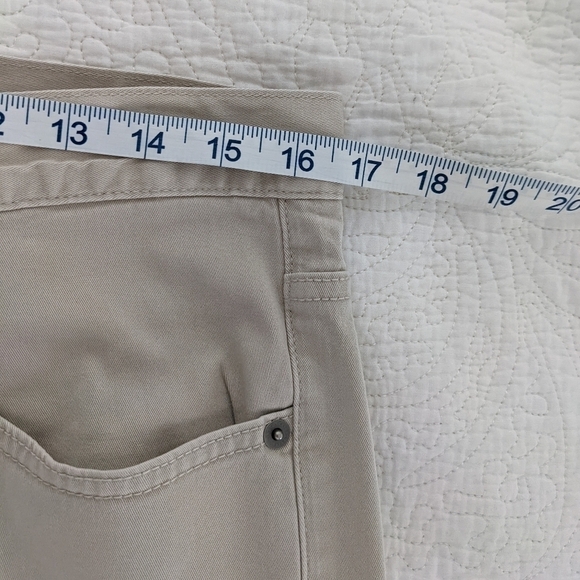 MEN'S Faconnable Modele F40 Khaki Pants 33R - Picture 7 of 11